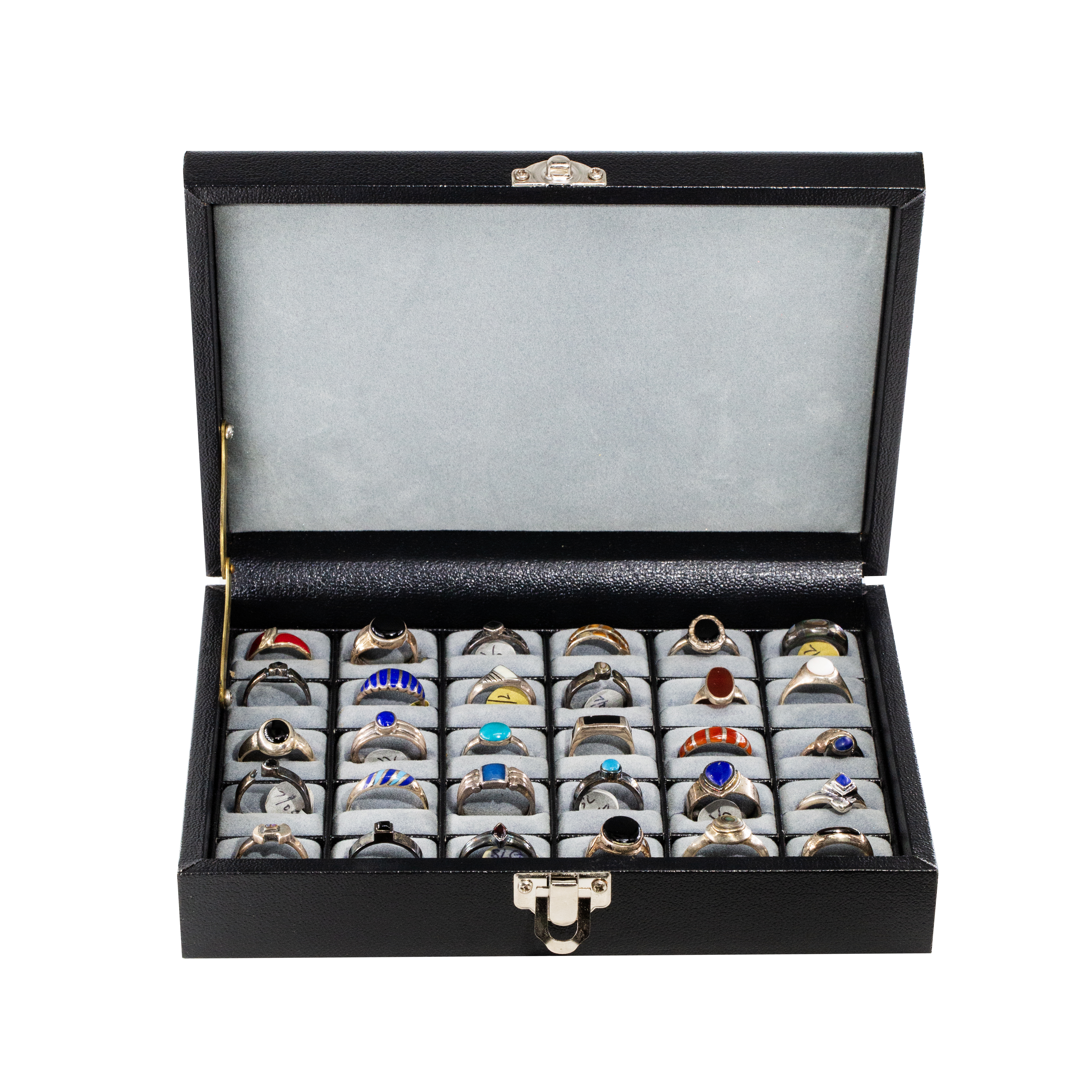 84 · Mixed Lot of Silver Rings