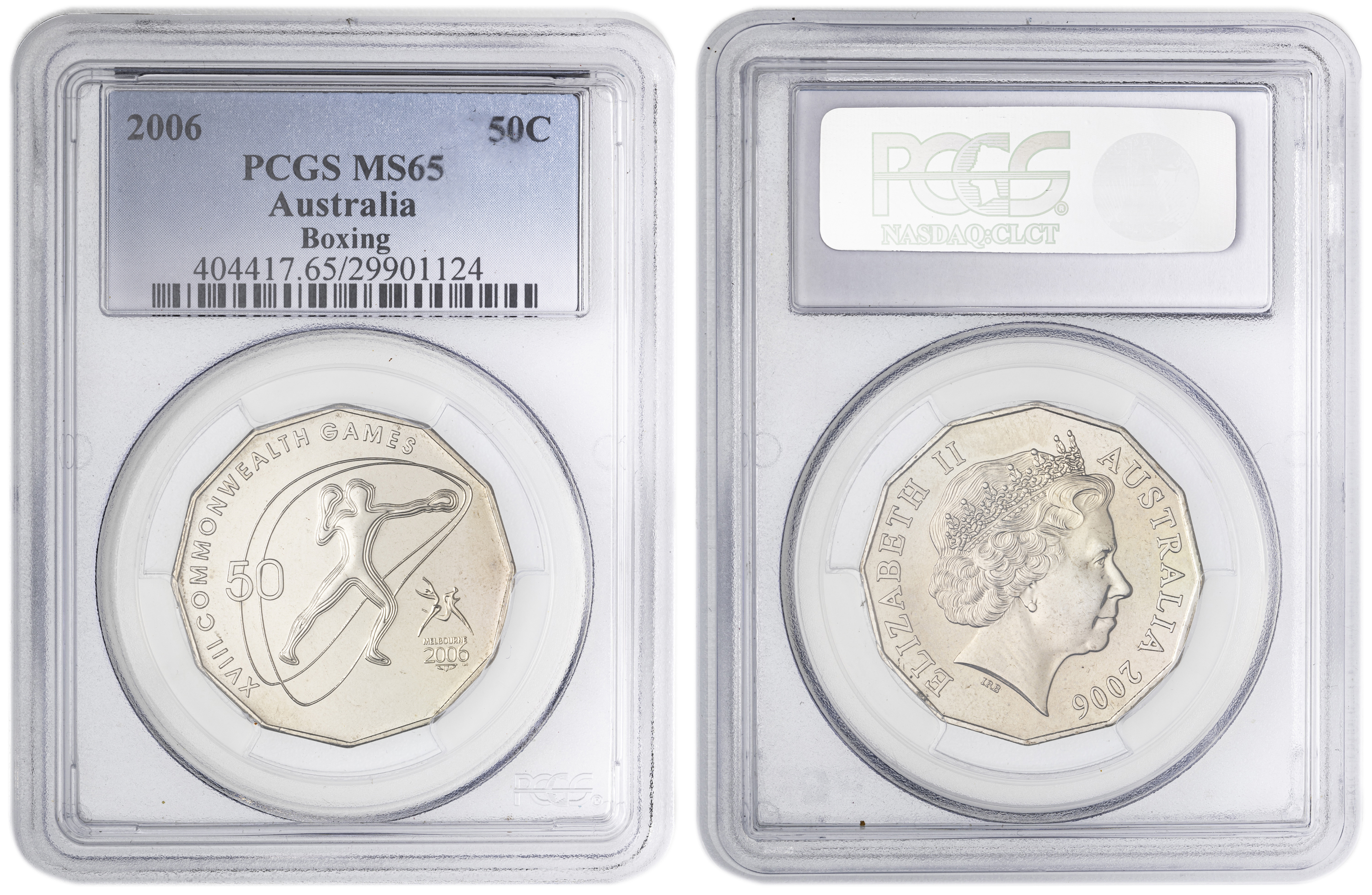 Boxing , Fifty Cent, 2006, PCGS MS65
