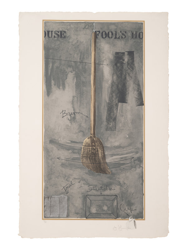 Jasper Johns
(American, b. 1930)
Fool's House, 1972