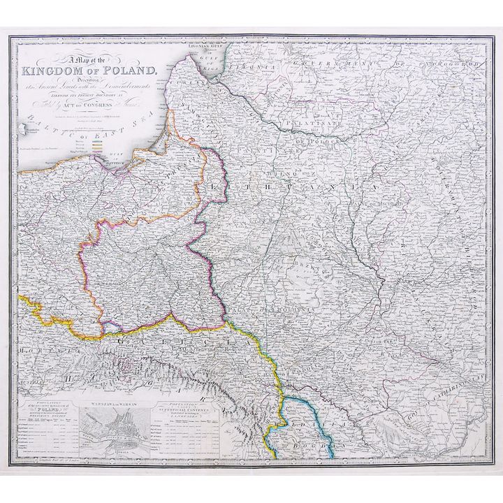 William Faden | A map of the Kingdom of Poland…