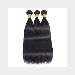 Queens Choice Brazilian hair affordable golden 22 x3 straight no closure -|51750/7984 B4