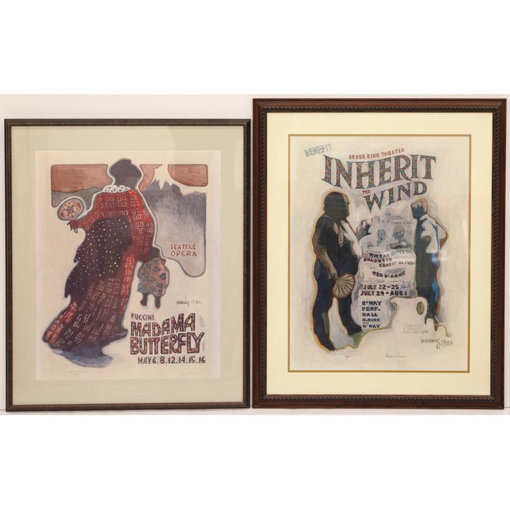 William Cumming Two Signed Posters