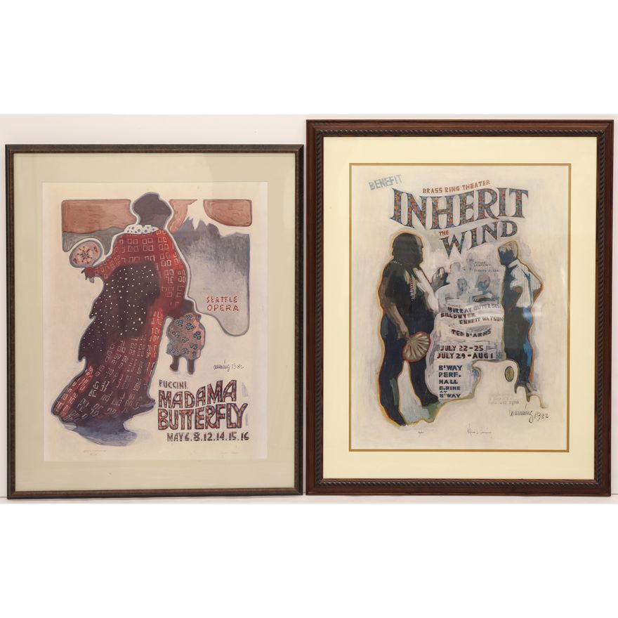 William Cumming Two Signed Posters