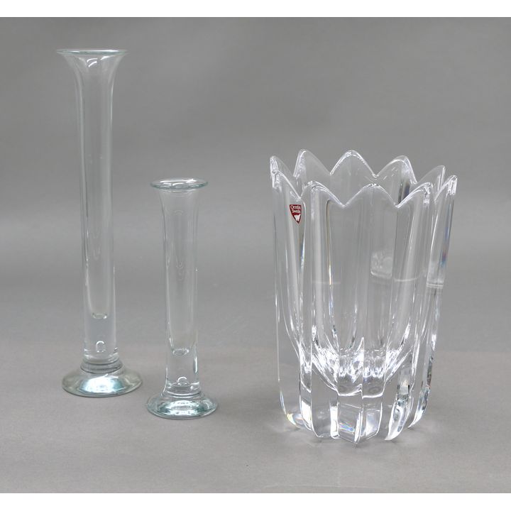 Orrefors and Holmegaard - Selection of vases