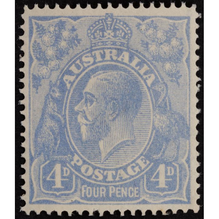 Single Watermark, Fourpence, 1922, Fine