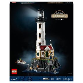 LEGO Ideas Motorised Lighthouse 21335 Building Toy Set for Adults (2 065 Pieces) |