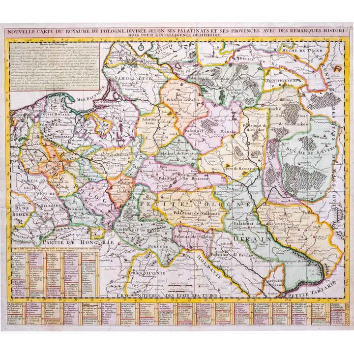 Henri Abraham Châtelain
Châtelain | Nouvelle carte du Royaume de Pologne…