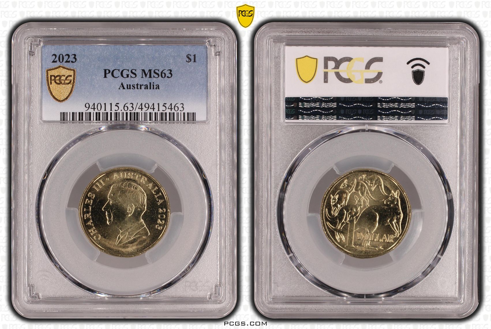 One Dollar, 2023, PCGS MS63