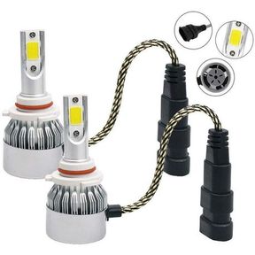 9005 HB3 LED Headlight Kit 6000K With Built-in High-Speed Cooling Fan - not tested
