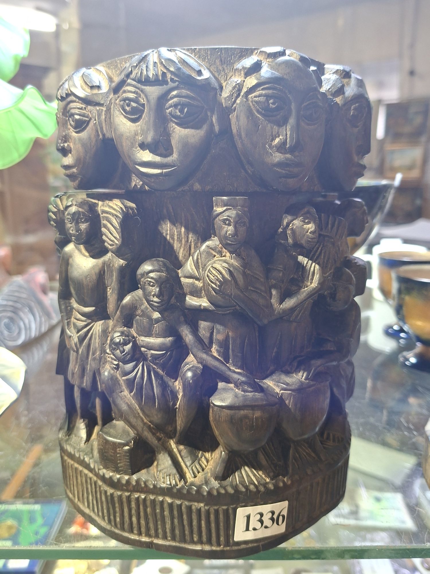 Malagasy Artisan Carved Sculpture