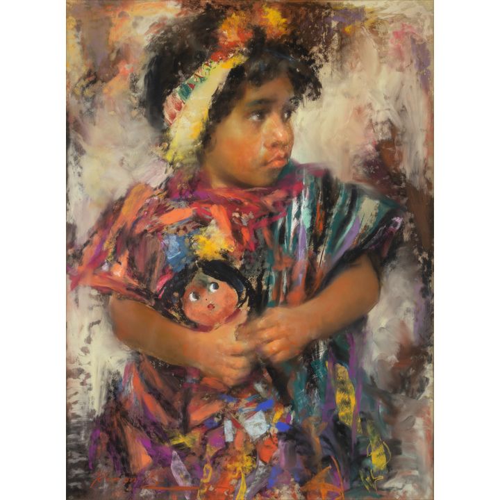 Ramon Kelley (1939- ), Guatemalan Baby, 1979
