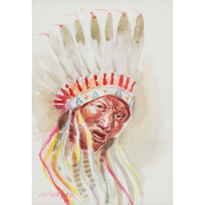 Joe Beeler (1931-2006) Dog Soldier