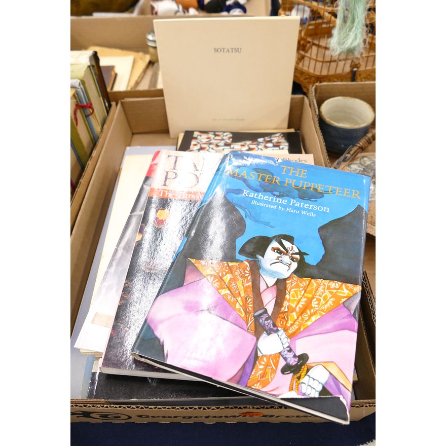 Box Japanese Art Books etc.