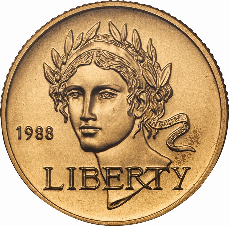 アメリカ-United States. 1988ソウルオリンピック協賛 金・銀貨4 アメリカ-United States. 1988ソウルオリンピック協賛 金・銀貨4