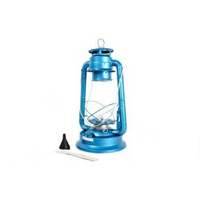 Kaufmann 3 x Standard BlueParafin Lantern (285)|1 GLASS BROKEN