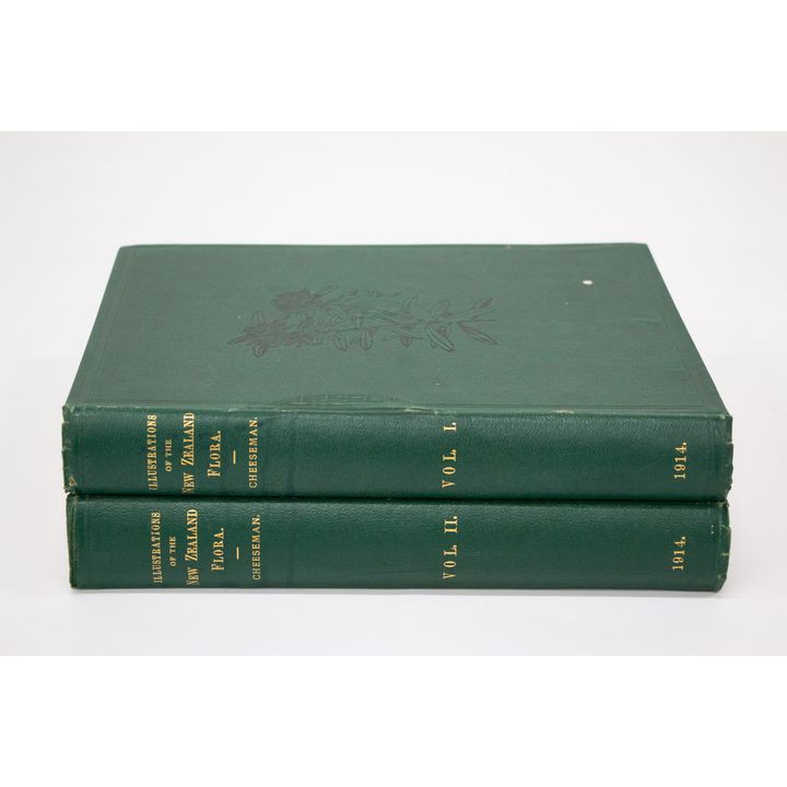 CHEESEMAN, T.F.  [2 volumes] - Illustrations of the New Zealand Flora