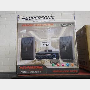SUPERSONIC KARAOKE SOUND SYSTEM BLUETOOTH/FM/AUX/USB/SD SAV-10A3