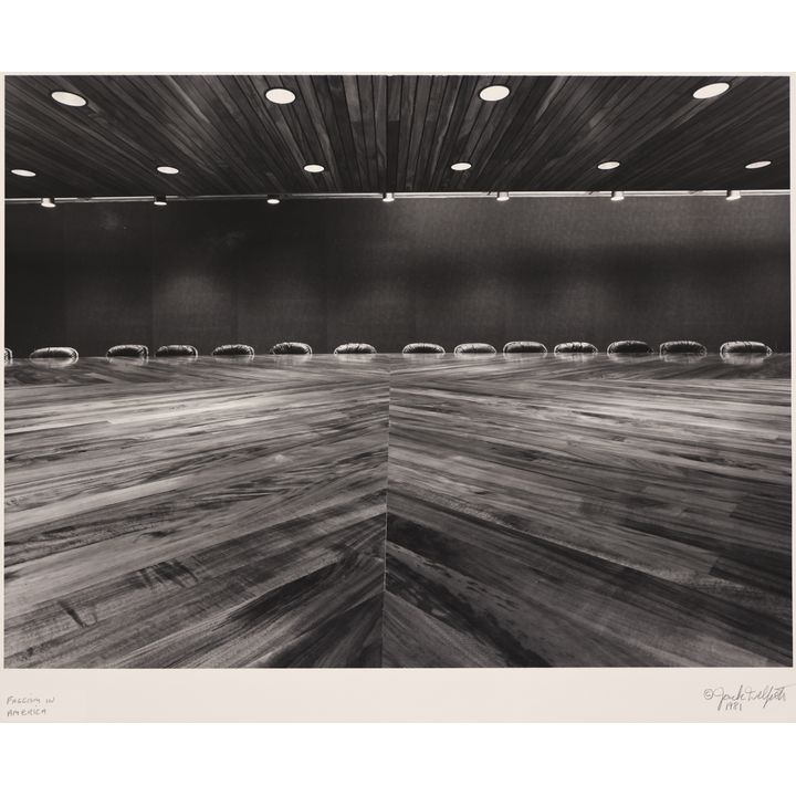 Jack Welpott ''Fascism in America'' 1981 Silver Gelatin