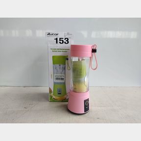 PORTABLE SMOOTHIE BLENDER JUICER FOOD PROCESSOR USB RECHARGEABLE - PINK - 2019 MODEL MORE POWER LONGER BATTERY