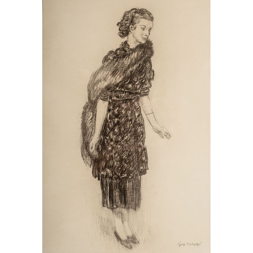 Józef Mehoffer | Portret panny Stanisławy