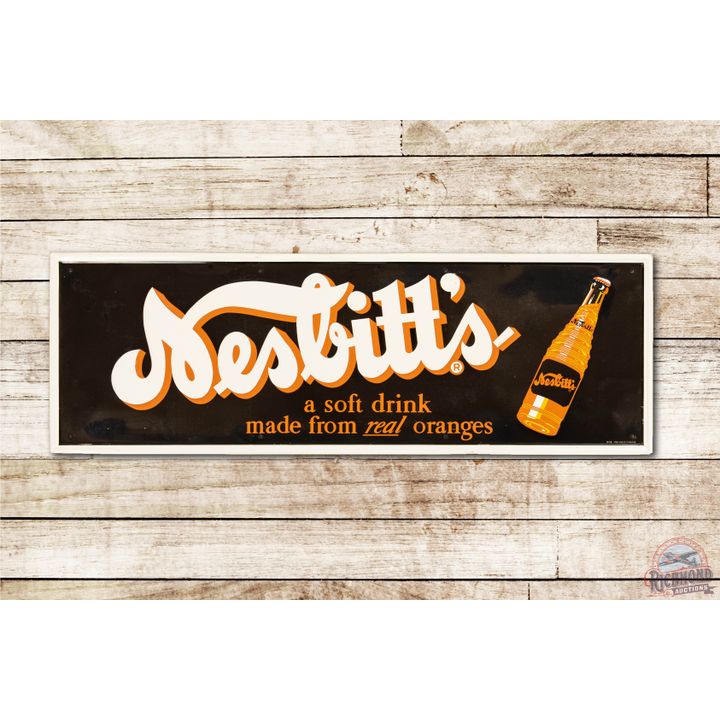 Nesbitt's "a soft drink made from real oranges" Metal Sign TAC 9