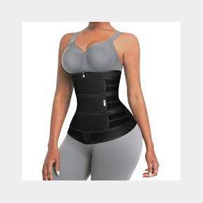 Waist Trainer Sauna Effect Corset Belt For Tummy Control Weight loss - Black - XL - | DR 51663/9096 B5 (S2)CB