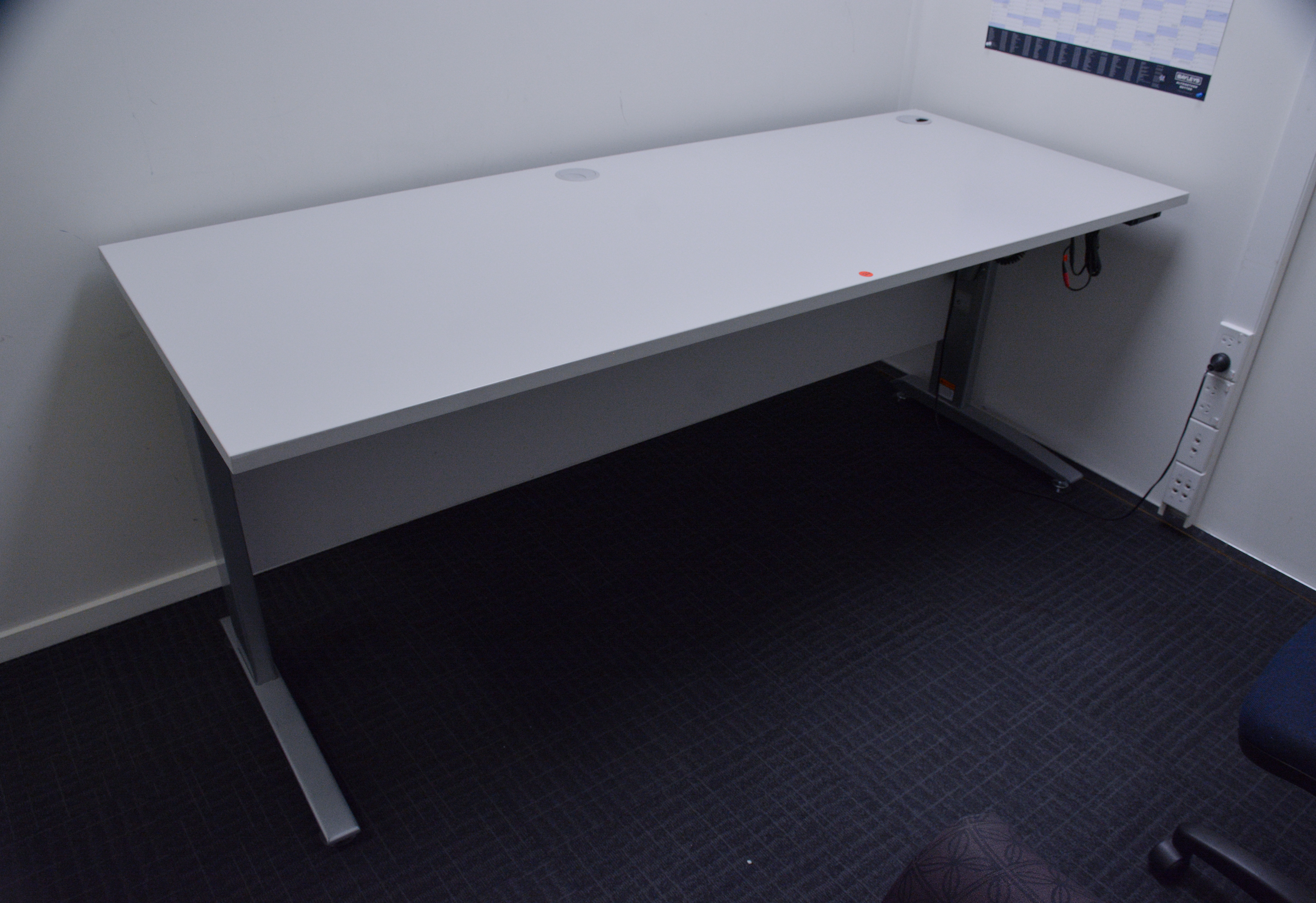 White Standing Desk — sold at auction in New Zealand for $200