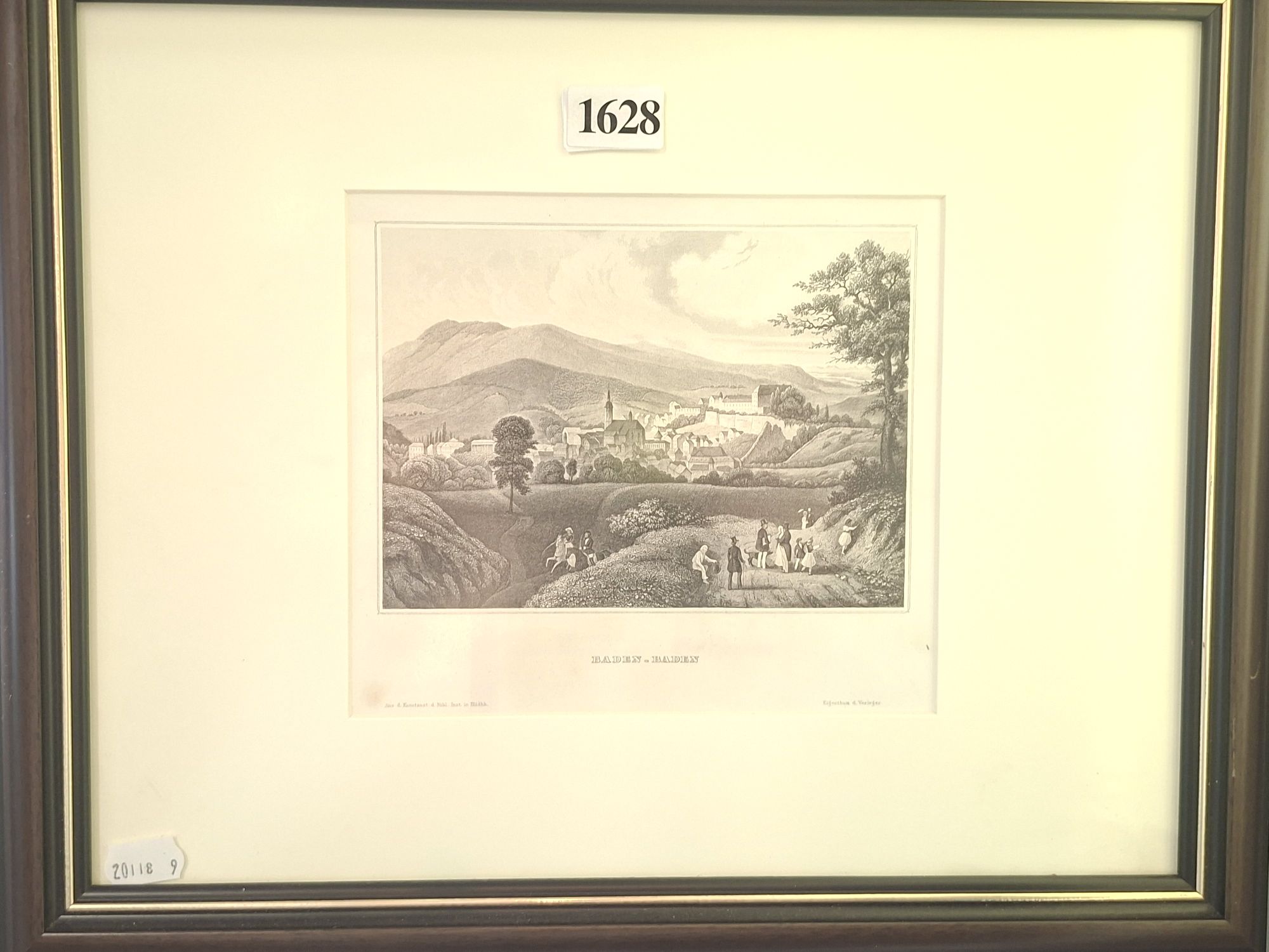 Baden-Baden Engraving