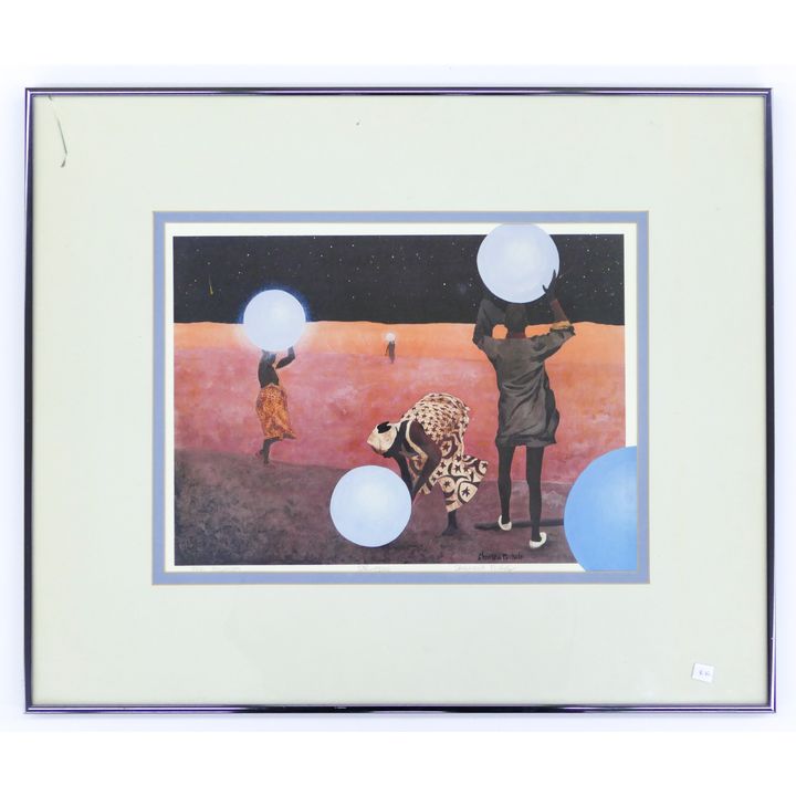Christina Nichols "The Reunion" S/N Art Print Framed