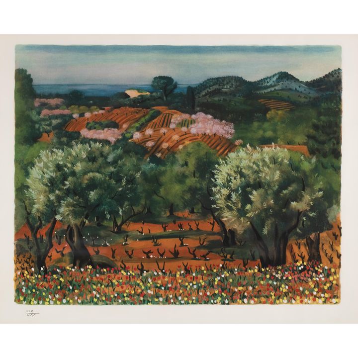 Mojżesz Kisling | Pejzaż z Prowansji