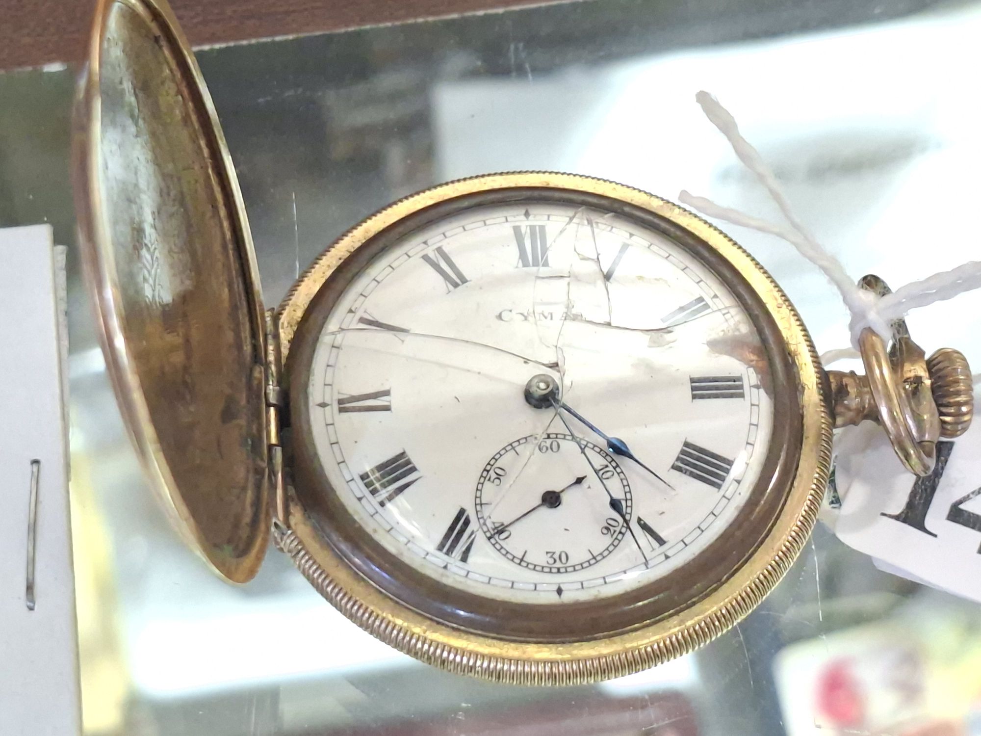 Gold Plated Pocket Watch