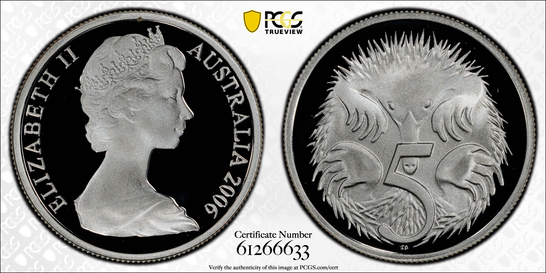 Young Bust Silver, Five Cent, 2006, PCGS PR69DCAM