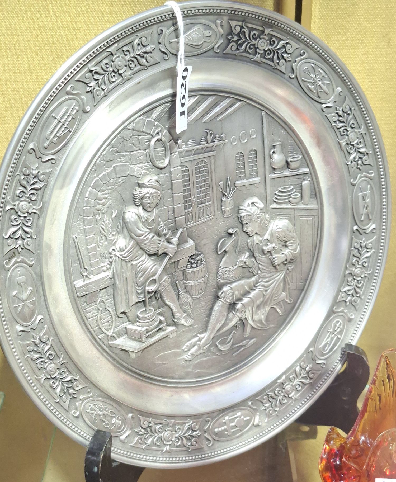 BRADFORD EXCHANGE PEWTER PLATE