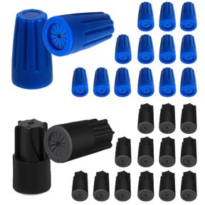30PCS WATERPROOF WIRE ELECTRICAL CONNECTORS, OUTDOOR SEAL ELECTRICAL TWIST NUTS CAPS CABLE TERMINAL CONNECTOR FOR LANDSCAPE LIGHT,