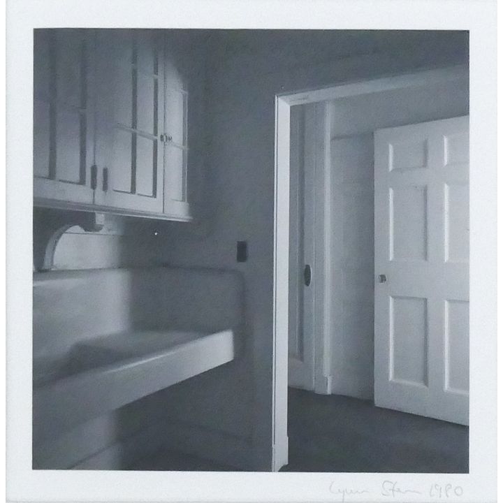 Lynn Stern ''White Kitchen'' 1980 Silver Gelatin Print