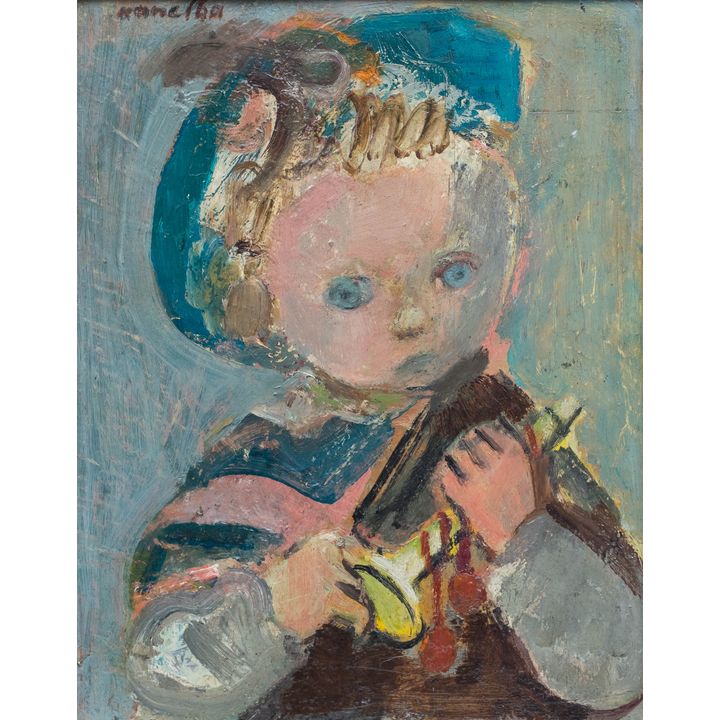 Rajmund Kanelba | Chłopiec z trąbką, 1948 r.