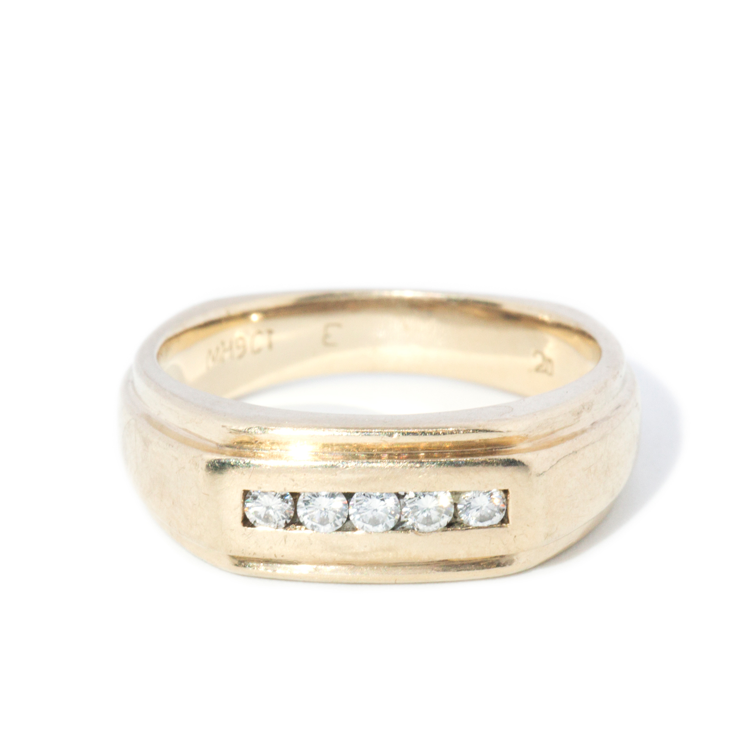 Diamond 9ct Gold Ring