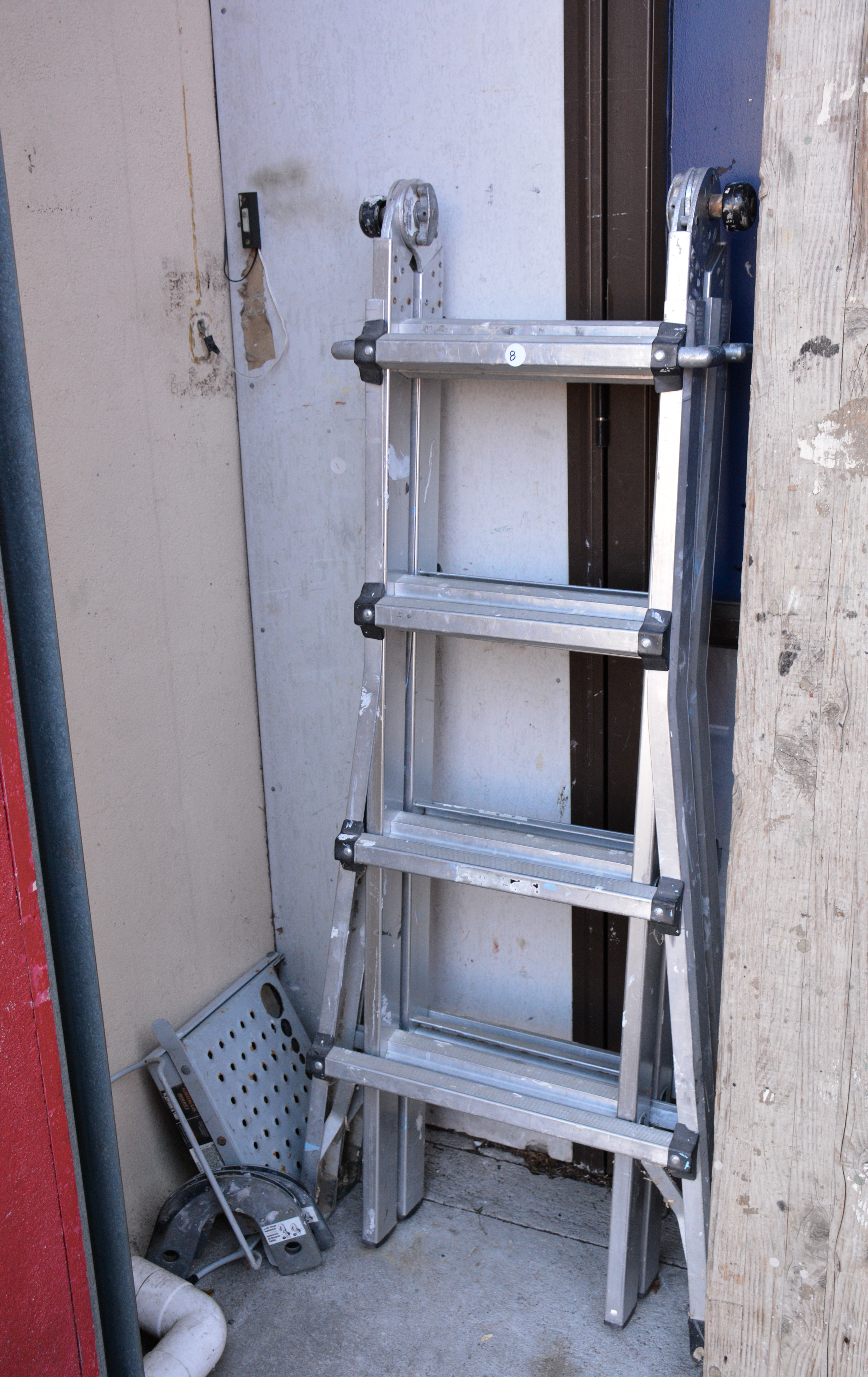 Gorilla Multi Ladder plus Tray — sold at auction in New Zealand for $170