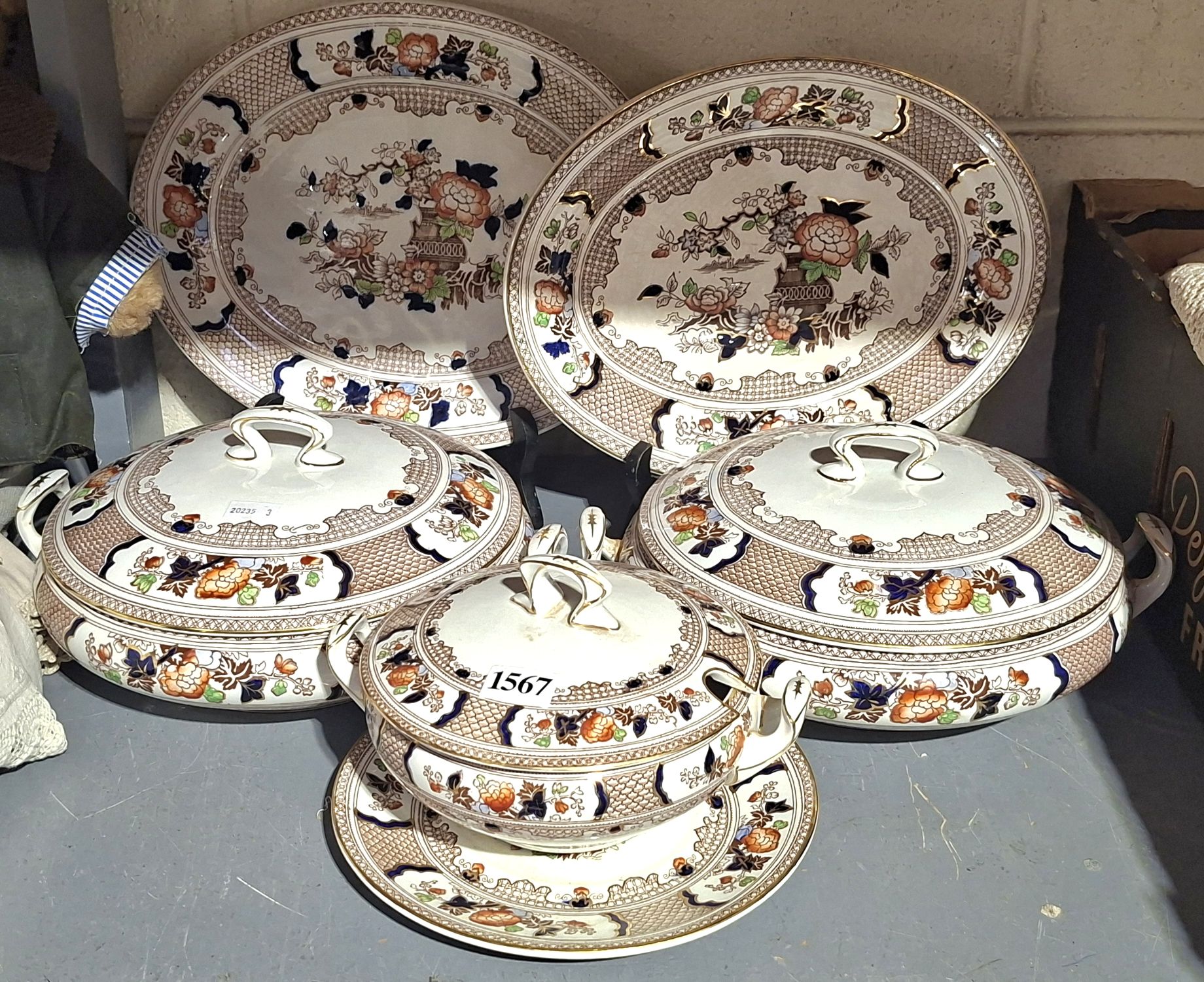 Peel, Solian Ware Dinner Service