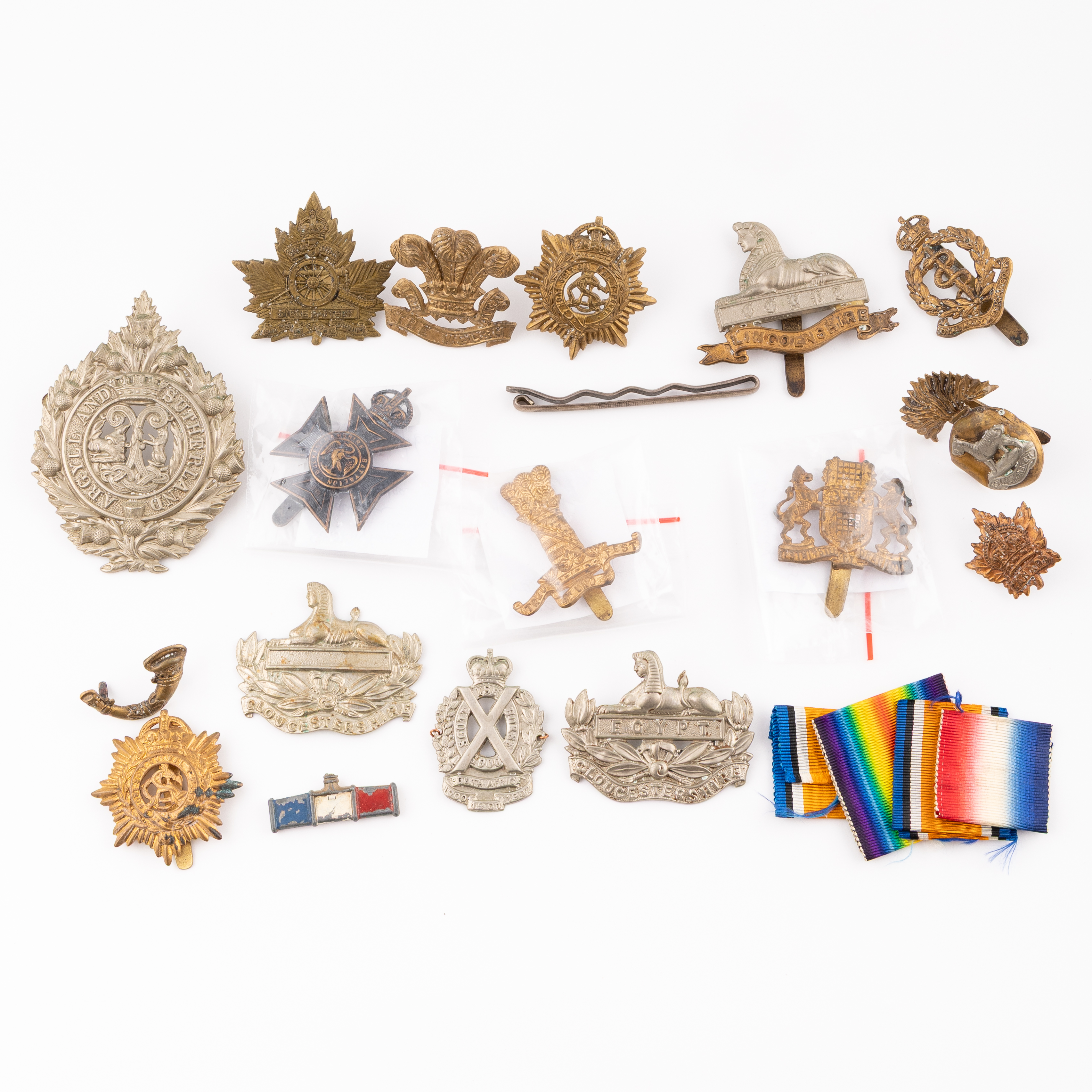 Great Britain, Military Badges & Pins, 1900s, F - EF