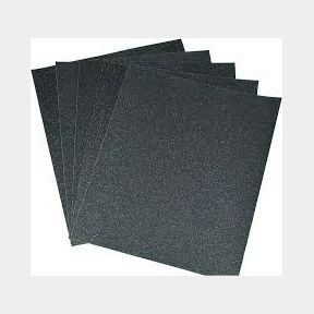 Pack of 10 - Wet and Dry Abrasive Sand Paper - 600 Grit -bar 9902001974254 -51732/493 B3 (S4)