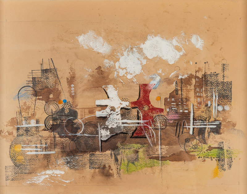 Julio de Diego
(American/Spanish, 1900-1979)
Untitled, 1943