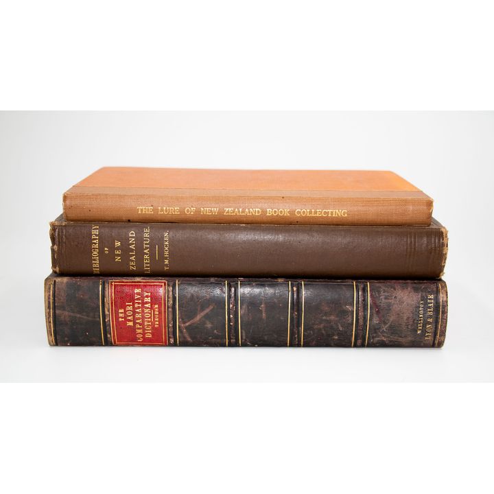 TREGEAR, EDWARD [3 titles] - The Māori Polynesian Comparative Dictionary.