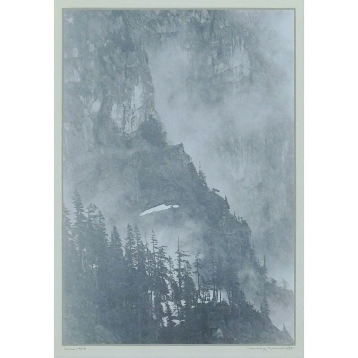Mary Randlett ''June 1970'' (Mountain Mist) Silver Photograph