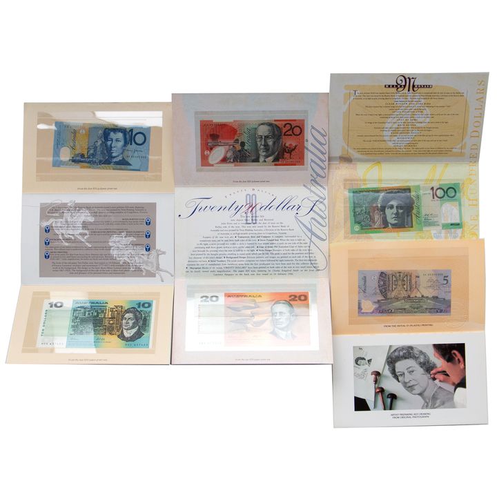 Five Dollars - One Hundred Dollars UNC