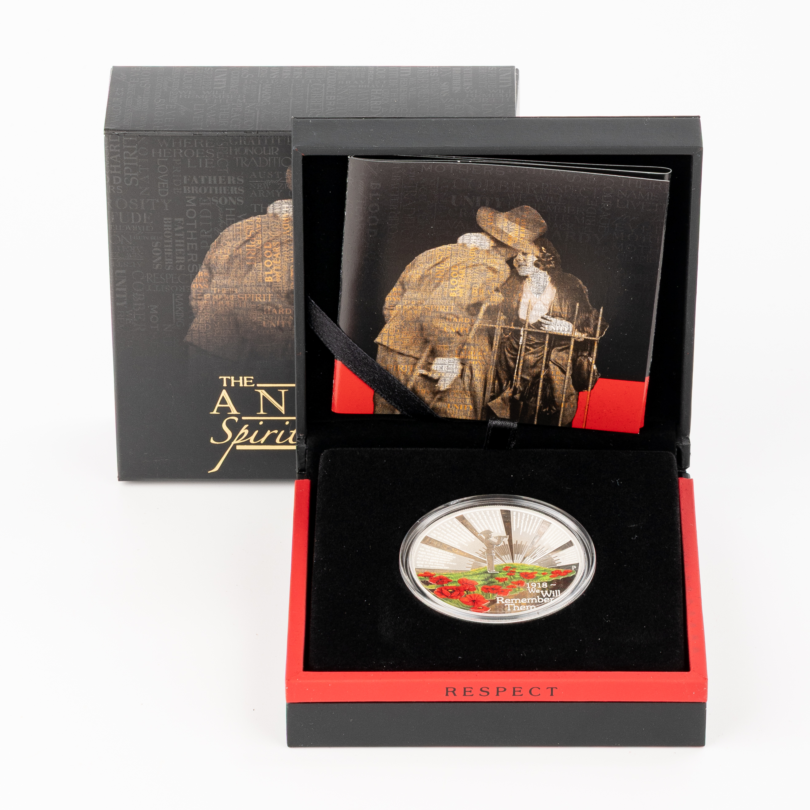 Elizabeth II, Perth Mint - The ANZAC Spirit 100th Anniversary, One Dollar, 2018, FDC