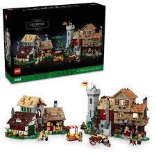LEGO Icons Medieval Town Square Building Set 10332 - LEGO Icons ...
