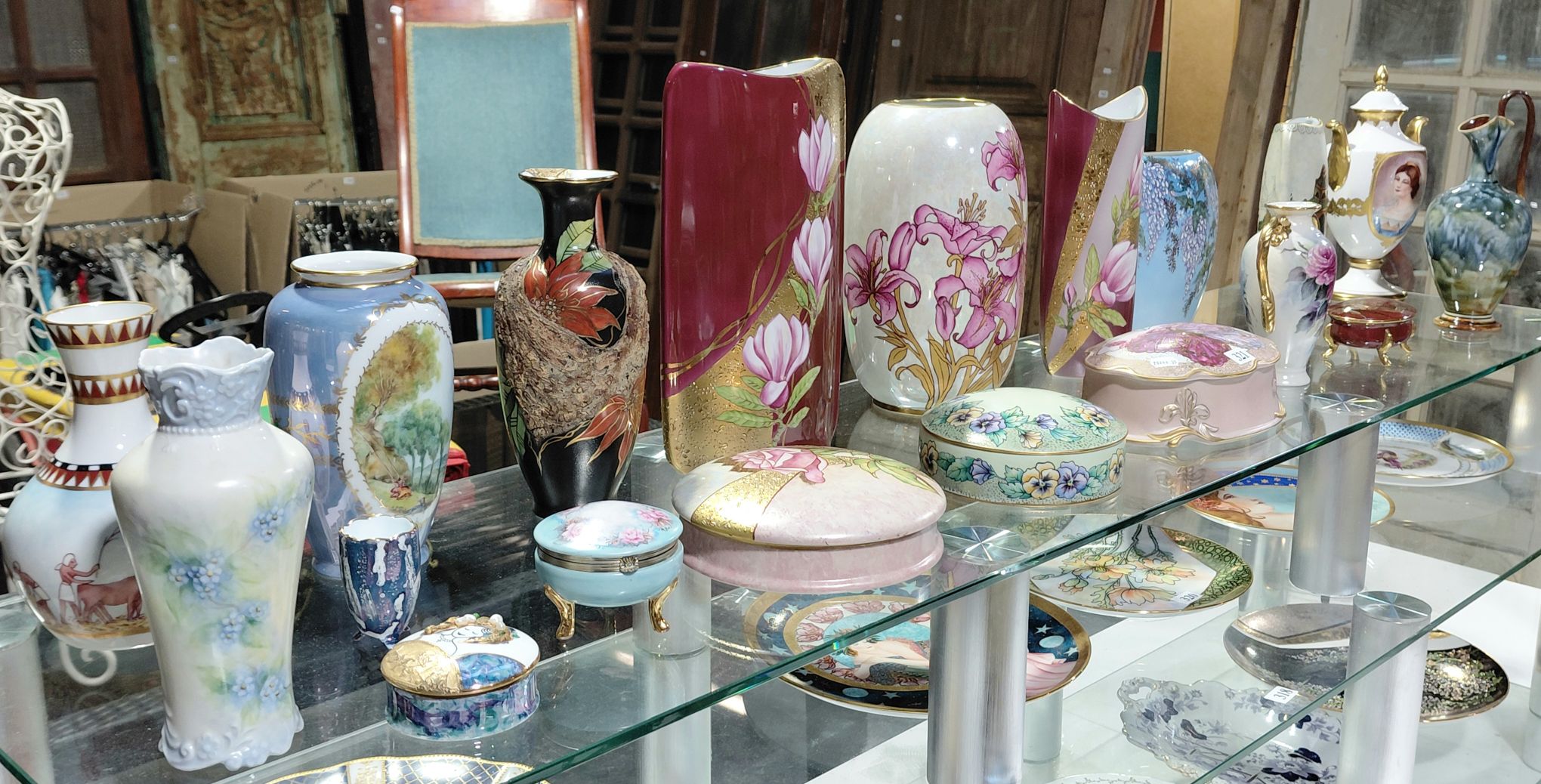Decorative Trinket Boxes And Vases