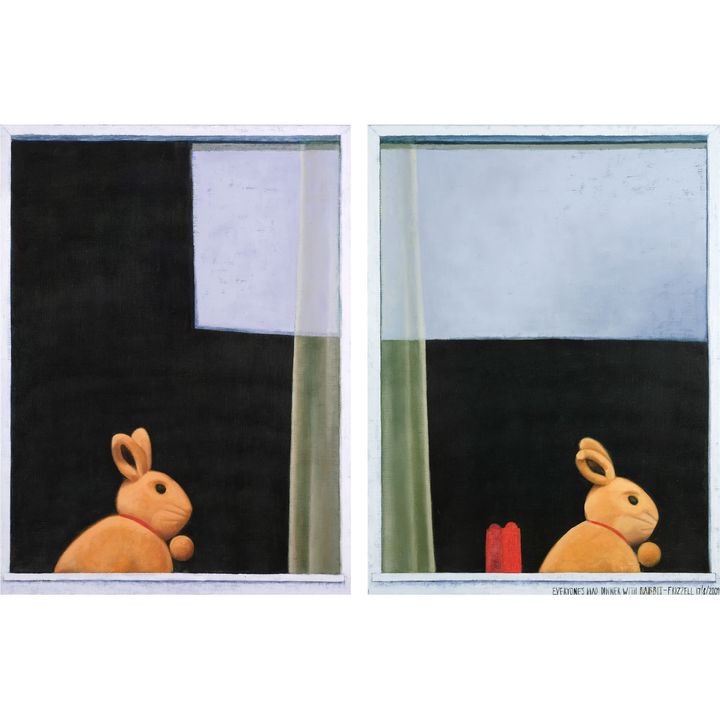 Dick Frizzell 'Everyone’s had dinner with Rabbit'