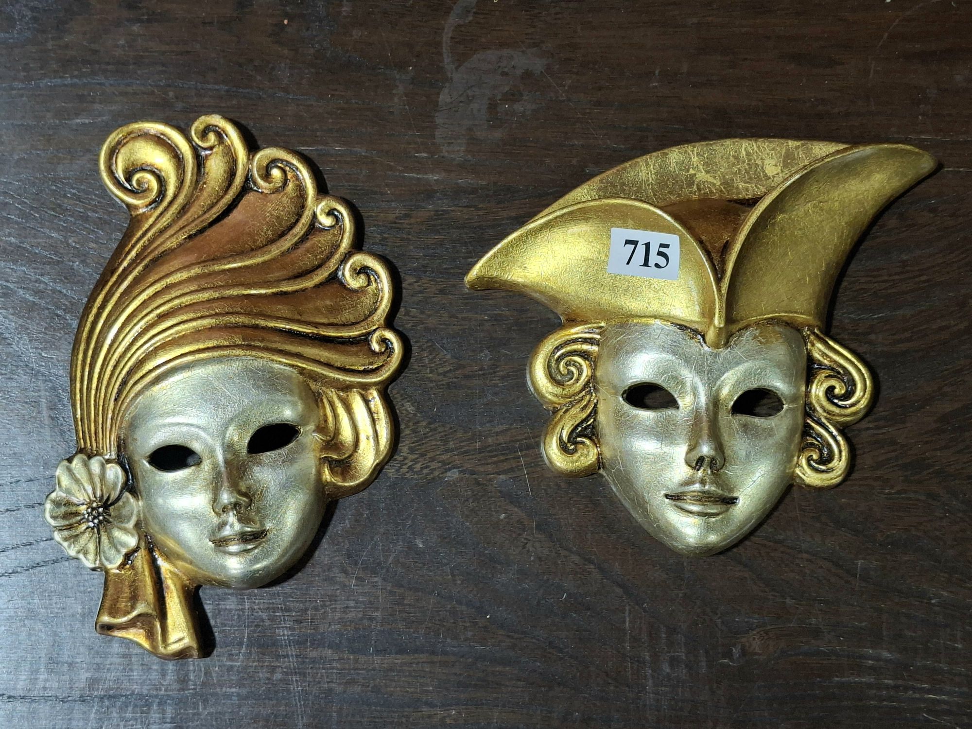 Italian Mask Plaques